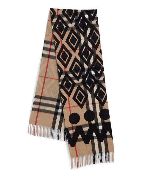 burberry plaid scarf mens